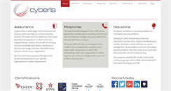Desktop Screenshot of cyberis.co.uk
